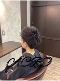 束間バチバチヘアスタイル