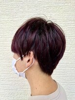 ヘアーサロン ナナン(Hair Salon nanan) メンズカット×レッドバイオレット