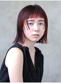 切りっぱなしボブ