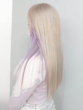 プネル(punel) インナーパープル/ライトパープル/ホワイトブロンド