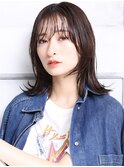大人可愛い小顔美髪ツヤ髪こなれヘア似合わせカット外ハネA5