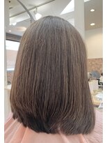 カットハウス はさみの部屋&nbsp;大人ミディアム/前下がりボブ/かんたんストレート/前髪あり