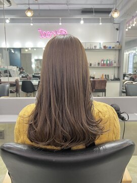 ディレクト 新宿(Direct) 前髪/マチルダボブ/ピンクベージュ/オリーブベージュ/新宿26