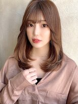プラチナ(PLATINA) 束感前髪/ベージュカラー/透け感/くすみカラー/レイヤーカット