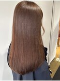 ナチュラルブラウン×ローレイヤー