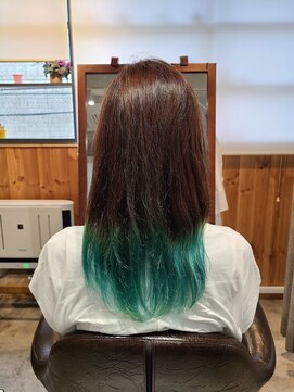 アニュー ヘア アンド ケア(a New hair&care) 20代30代大人可愛いダブルカラーブリーチハイトーンカラー