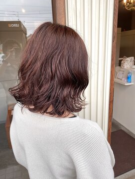 アーチテクトヘア(Architect hair by Eger) メテオカラー×艶デジパ