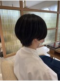 大人美人くびれヘア艶感結べるボブうる艶髪レイヤーカット