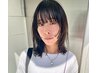 レディースカット～気持ちいいシャンプー♪～￥3900
