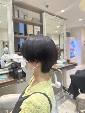 アッシュ 大泉学園店(Ash) マッシュショート×地毛風ストレート【Ash大泉学園 横山】