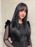 【90%がトリートメント成分】カシミヤ質感【巻ける】艶うる縮毛矯正＋カラー
