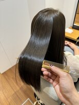 アニュー 大宮店(ANEW)&nbsp;オリーブカラー×髪質改善