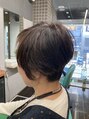 クラウン(CROWN)&nbsp;表面にメッシュを入れて　立体感のあるヘアースタイルに！