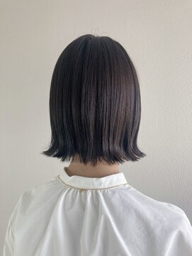 ゴットフロー(GOTTO FLOW) ボブ/切りっぱなしボブ/アッシュグレー