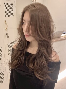 ロル キョウト(L'or Kyoto) マロンベージュ　透明感カラー　イルミナカラー　レイヤーカット