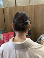 ヘアー クリアー 牟礼本店(hair clear)&nbsp;訪問着ヘアセット