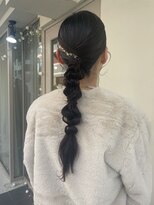 ウル(ulu)&nbsp;タイト×ふわふわあみおろし