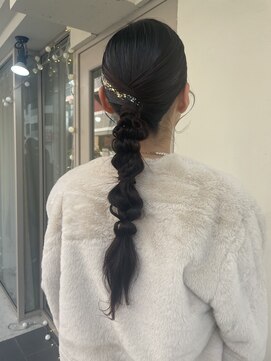 ウル(ulu) タイト×ふわふわあみおろし