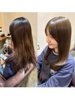 ヘアモイジャ(Hair Moija) ブリーチなしのベージュカラー