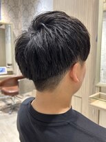 ビス リアン 川口店(Vis lien) 無造作メンズベリーショート☆ツーブロックアッシュブラウン