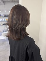 ノウハウ キョウト(KNOWHOW kyoto)&nbsp;くびれミディ/大人女子/レイヤーカット/ココアブラウン