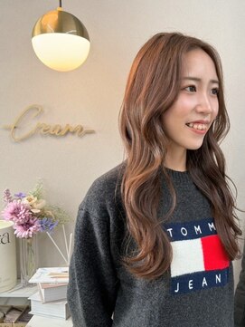 クリーム 町田(Cream) 大人ナチュラル似合わせ小顔レイヤーカット*メルティーカラー