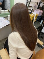 フラッパーズ(flappers)&nbsp;ナチュラルストレート×アッシュブラウン