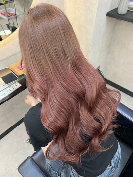 ルノン シェリー(LUNON cheliy) 暗めカラーグランマッシュデザインカラーフェイスフレーミング