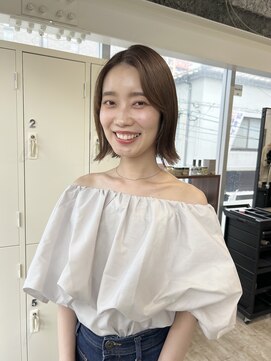 ニコ ヘアデザイン(nico hair design) 綺麗め綺麗めオシャレボブ