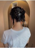 個性派ねじねじアレンジ♪
