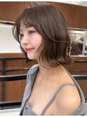 表参道ボブレイヤーカット顔周りカット20代30代