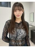 韓国レイヤー顔周りレイヤーシャギーレイヤーロングレイヤー