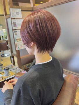 ハピネス クローバー 学園前店(Happiness CLOVER) ☆イメチェン大人かわいい★ショートボブ/白髪ぼかし/ハイライト