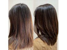 大人気メニュークァンタムストレート/納得の仕上がりに大満足◎