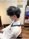 メンズ♪波巻きツイストスパイラルパーマ♪