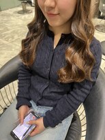 アピッシュ ギンザ(apish ginza) コテ巻きパーマ/ロングパーマ/デジタルパーマ/前髪パーマ