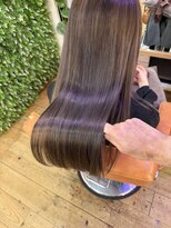 エルムトウキョウ(ELM Tokyo)&nbsp;髪質改善カラー　レイヤーアッシュグレージュ