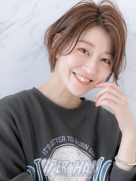 ローマ ギンザ(ROMA Ginza) 30代40代50代骨格矯正*ひし形ショートボブ*髪質改善*白髪ぼかし