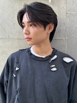 ニコトウキョウ 新宿(nico TOKYO)&nbsp;メンズ/センターパート／アップバング/ニュアンスパーマ