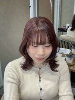 アルウ(Aru)&nbsp;柔らかく仕上げるチェリーピンク