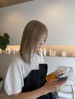 ウタリ(utari)&nbsp;milk blond【難波 桜川/ケアブリーチ】