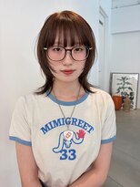 シカ(sica) ウルフカット×レイヤー×透明感カラー