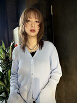 .elice 心斎橋 ダブルカラー/ウルフレイヤーカット【9/1NEWOPEN(予定)】 ショートウルフハイライトマッシュウルフシースルーマッシュ