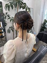イット(it.)&nbsp;ウネウネカチモリヘア☆ 結婚式ヘア