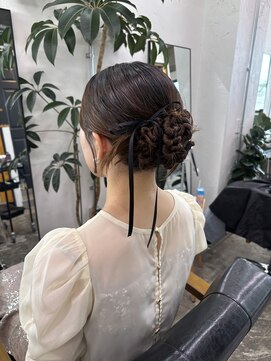イット(it.) ウネウネカチモリヘア☆ 結婚式ヘア