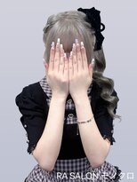 アールエーサロンモノクロ 秋葉原(RA SALON モノクロ)&nbsp;【推し活ヘアメ】サイドポニー