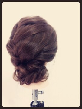 ヘアセット専門店 ナゴミ 渋谷店(nagomi) 編み込みまとめスタイル