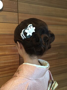 ラビアンフルール(La vie en Fleurs) 結婚式着付け、ヘアセット