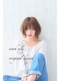 『noah ecle大島流』大人可愛い♪艶◎小顔フェアリーショート♪