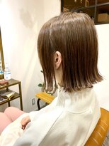 メール(Mer...)&nbsp;切りっぱなしボブ×イルミナカラー